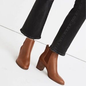 madewell the Regan boot in tan size 7.5